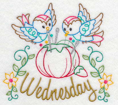 Sew Sweet Birdies on Wednesday (Vintage)