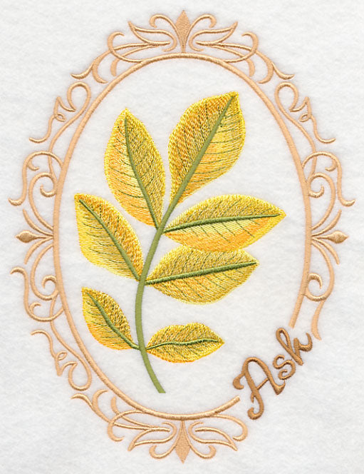 Leaf Cameo - Ash
