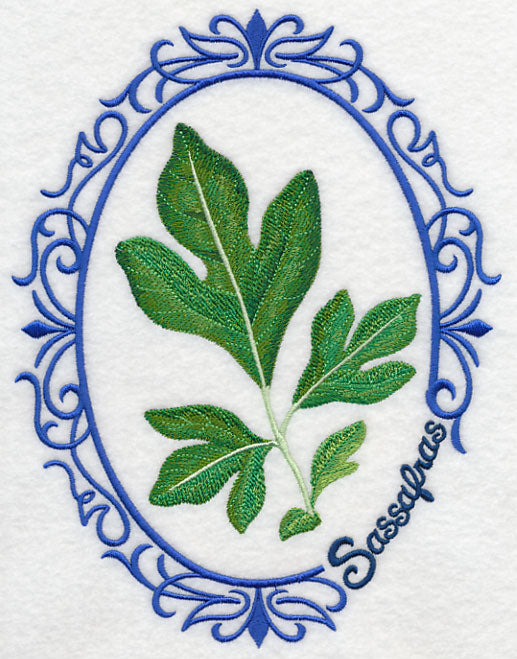 Leaf Cameo - Sassafras