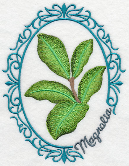 Leaf Cameo - Magnolia