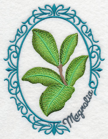 Leaf Cameo - Magnolia