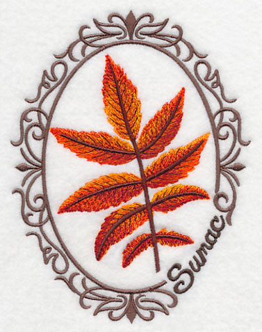 Leaf Cameo - Sumac