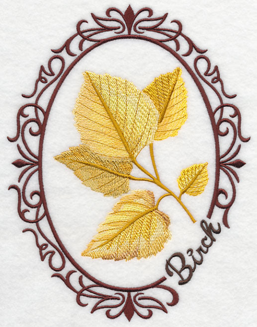 Leaf Cameo - Birch