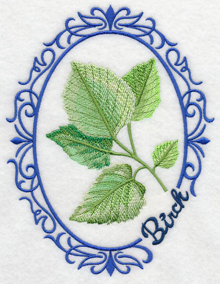 Leaf Cameo - Birch
