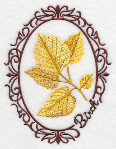 Leaf Cameo - Birch