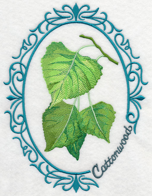 Leaf Cameo - Cottonwood