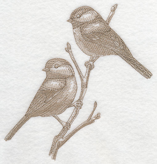 Chickadees (Toile)
