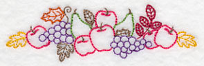 Autumn Bounty Border (Vintage)