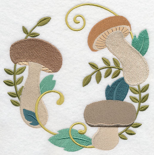 Porcini Mushroom Wreath