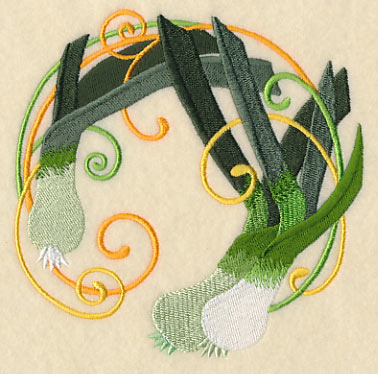 Leek Wreath