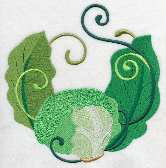 Leafy Salad Greens Wreath