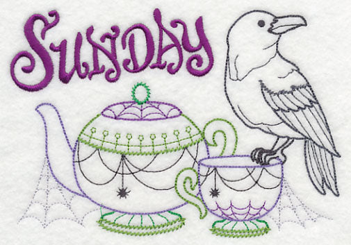 Creepy Tea on Sunday (Vintage)