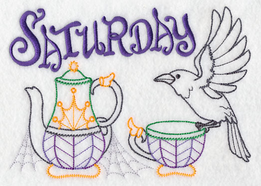 Creepy Tea on Saturday (Vintage)