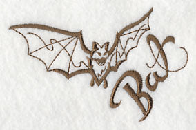 Creepy Halloween Bat