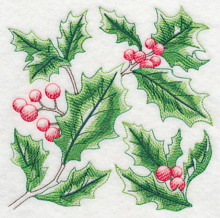 Holly-Jolly Holly Sketch