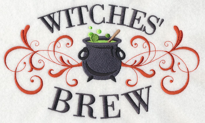 Witches' Brew Cauldron and Filigree