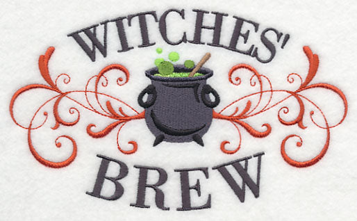 Witches' Brew Cauldron and Filigree