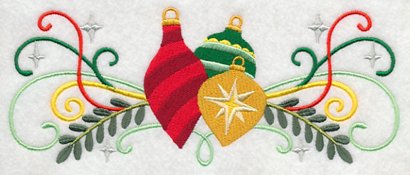 Christmas Cheer Ornament Trio