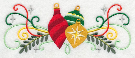 Christmas Cheer Ornament Trio
