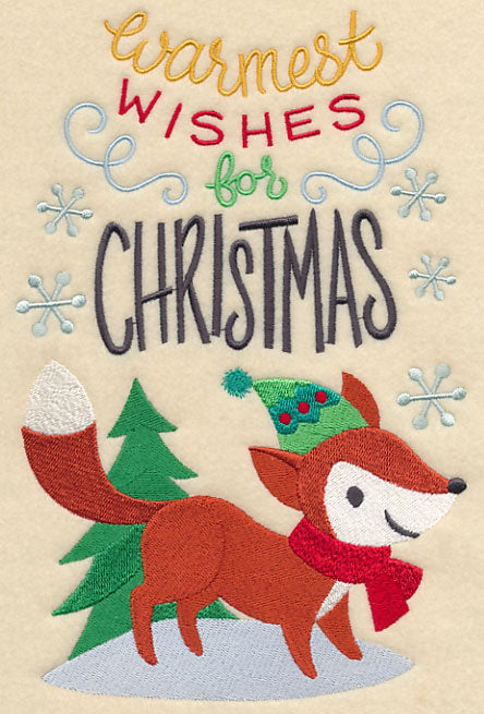 Festive Fox and Christmas Greetings