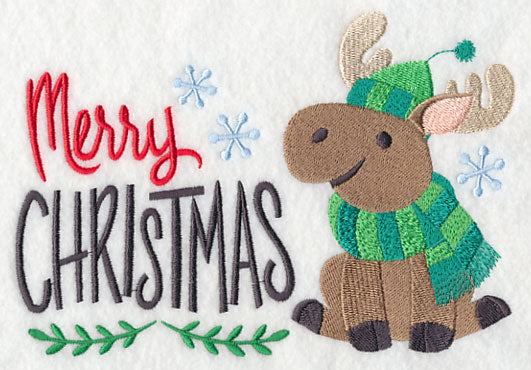 Merry Christmas Moose