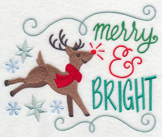Merry and Bright Reindeer