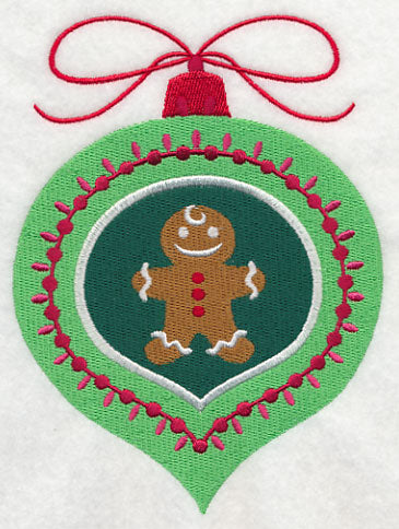 Christmas Ornament with Sweet Gingerbread
