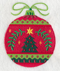 Christmas Ornament with Tree
