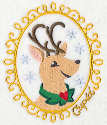 Christmas Cameo - Cupid