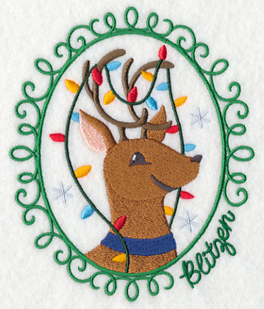 Christmas Cameo - Blitzen