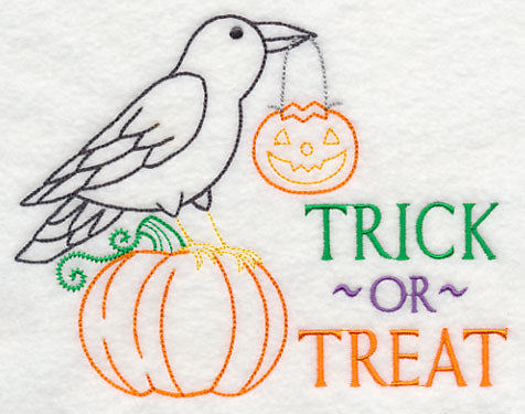 Trick or Treat Crow (Vintage)