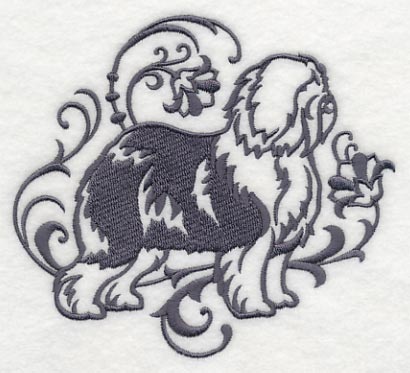 Graceful Old English Sheepdog