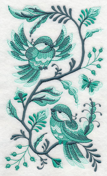 Delft Chickadees in Spring