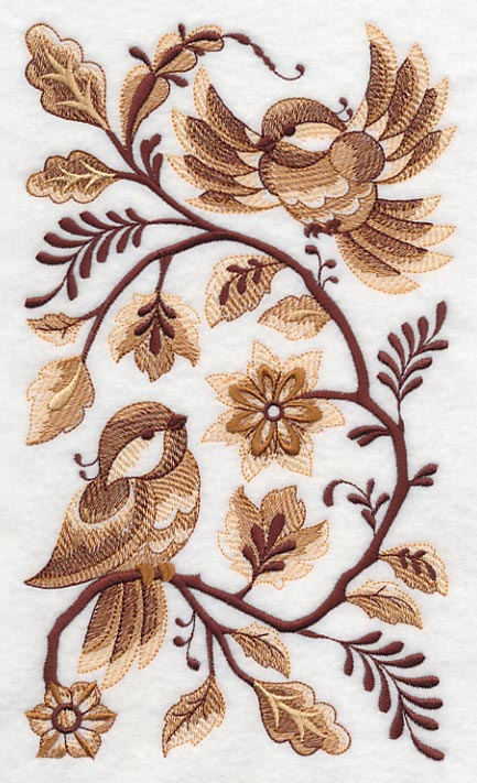 Delft Chickadees in Autumn