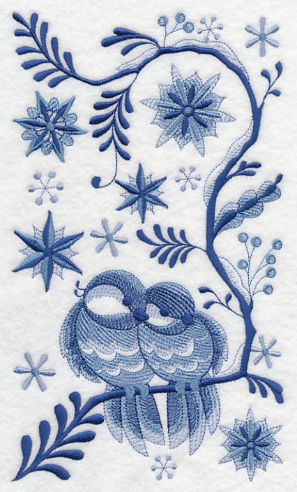 Delft Chickadees in Winter