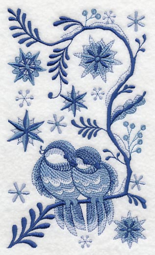 Delft Chickadees in Winter
