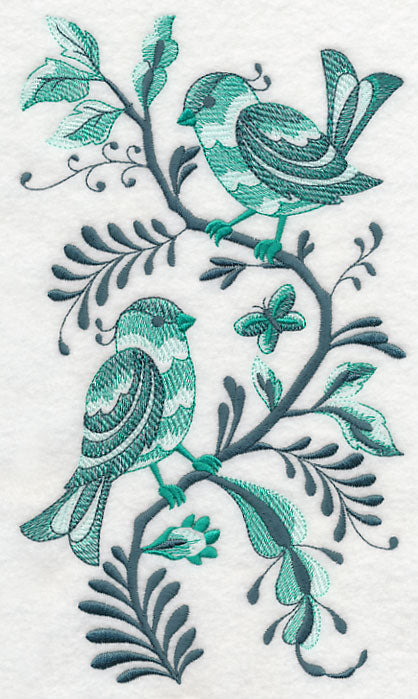 Delft Goldfinches in Spring