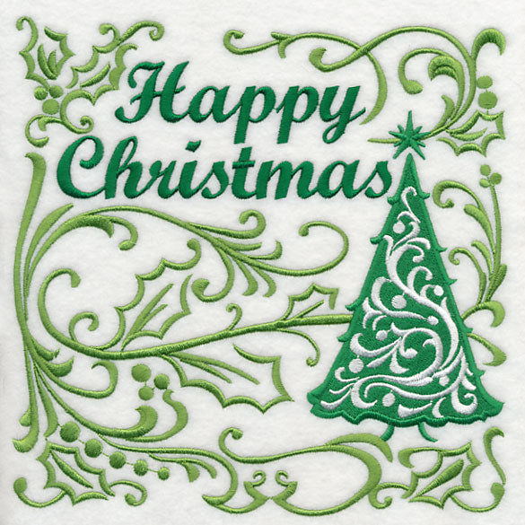 Happy Christmas with Festive Filigree