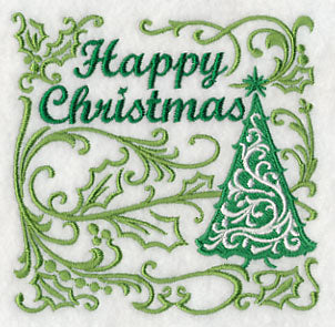 Happy Christmas with Festive Filigree