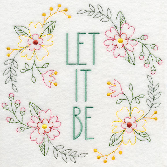Let It Be Wreath