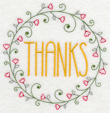 Thanks Wreath