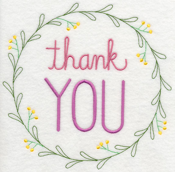Thank You Wreath