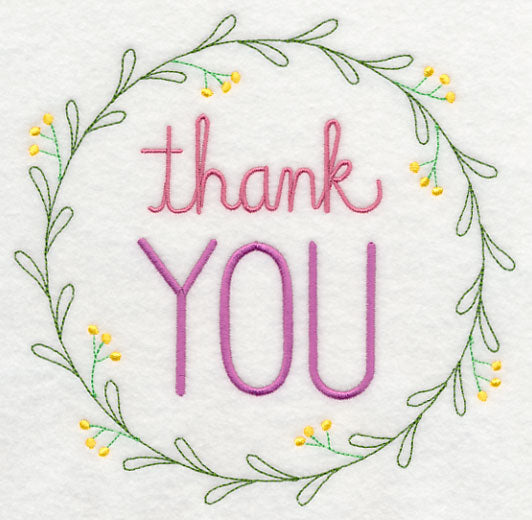 Thank You Wreath