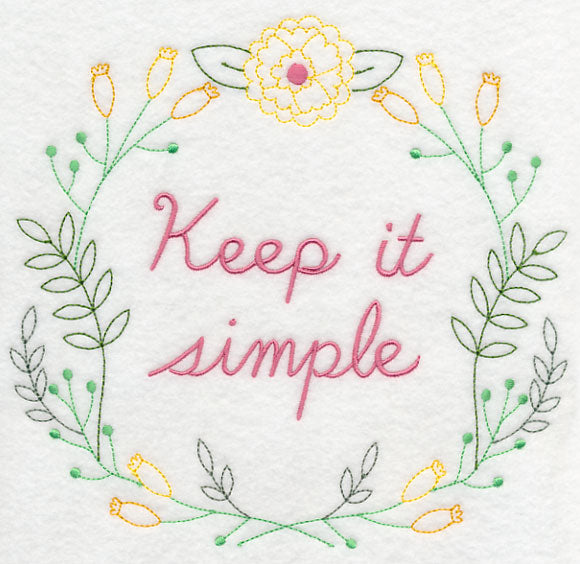 Keep It Simple Wreath