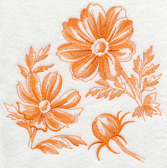 Cosmos Botanical (Toile)