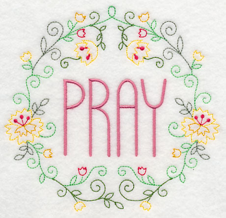 Pray Wreath