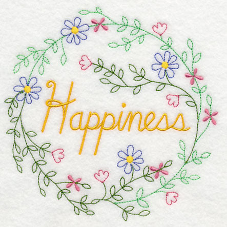 Happiness Wreath