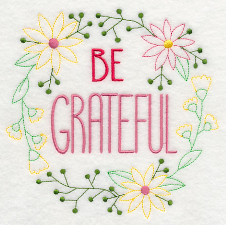Be Grateful Wreath