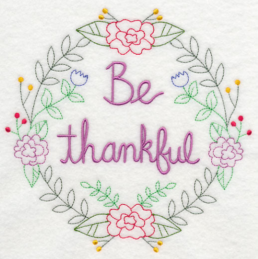 Be Thankful Wreath