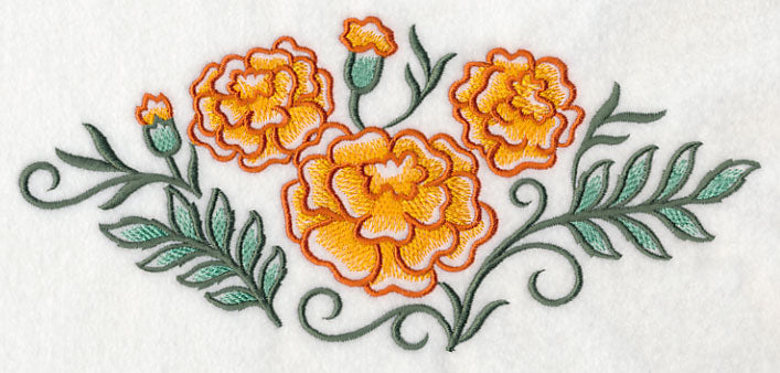 Marigolds in Whimsy Spray